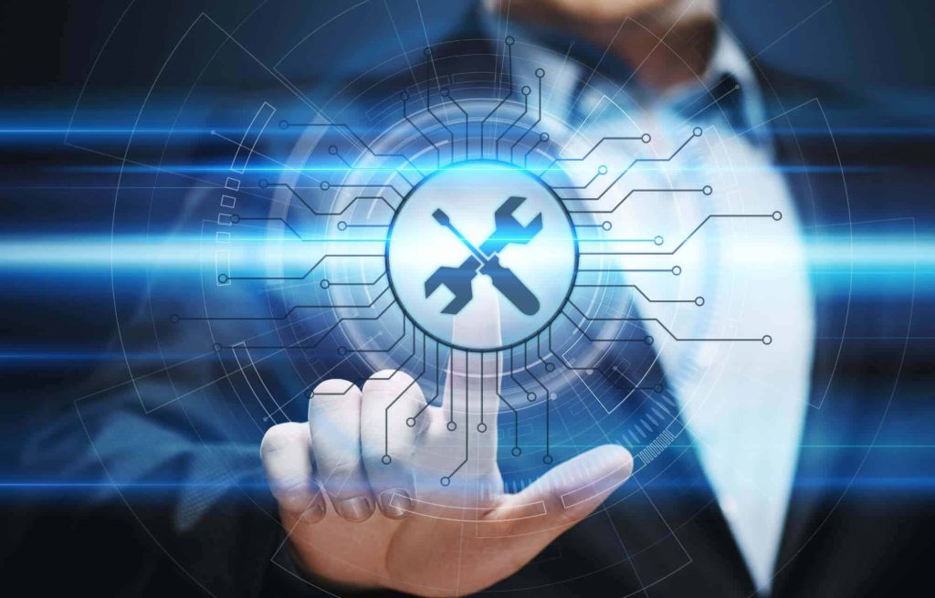 Enhanced digital interface showcasing car repair and optimisation tools for Android car radios.