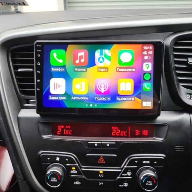 PREMIUM CARPLAY KIA OPTIMA ANDROID AUTO STEREO