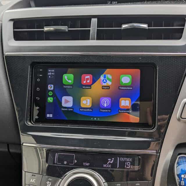 PREMIUM CARPLAY TOYOTA PRIUS ALPHA ANDROID AUTO CarPlay SYSTEM