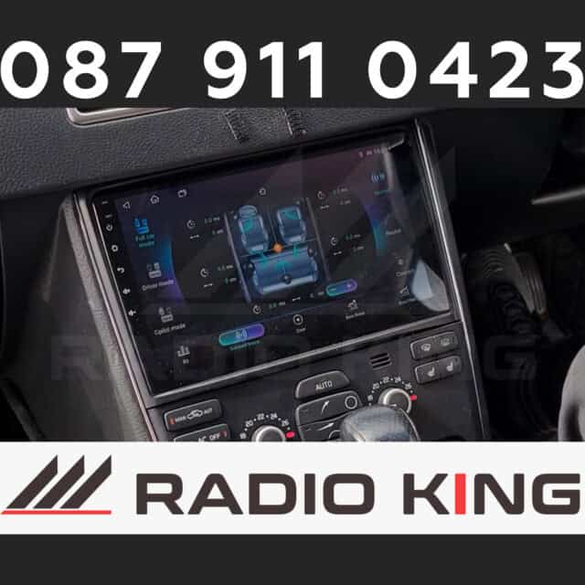 087 911 0425, Android car radio with CarPlay system, for upgraded in-car entertainment and navigation.