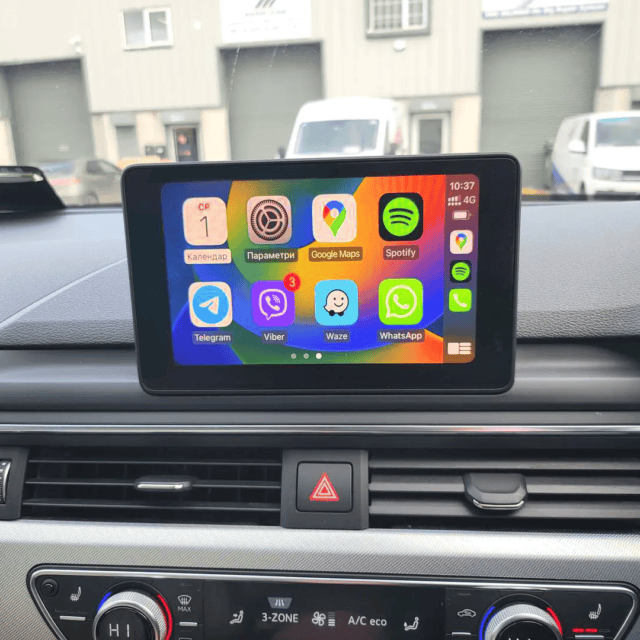 PREMIUM CARPLAY AUDI A4 ANDROID AUTO CarPlay SYSTEM