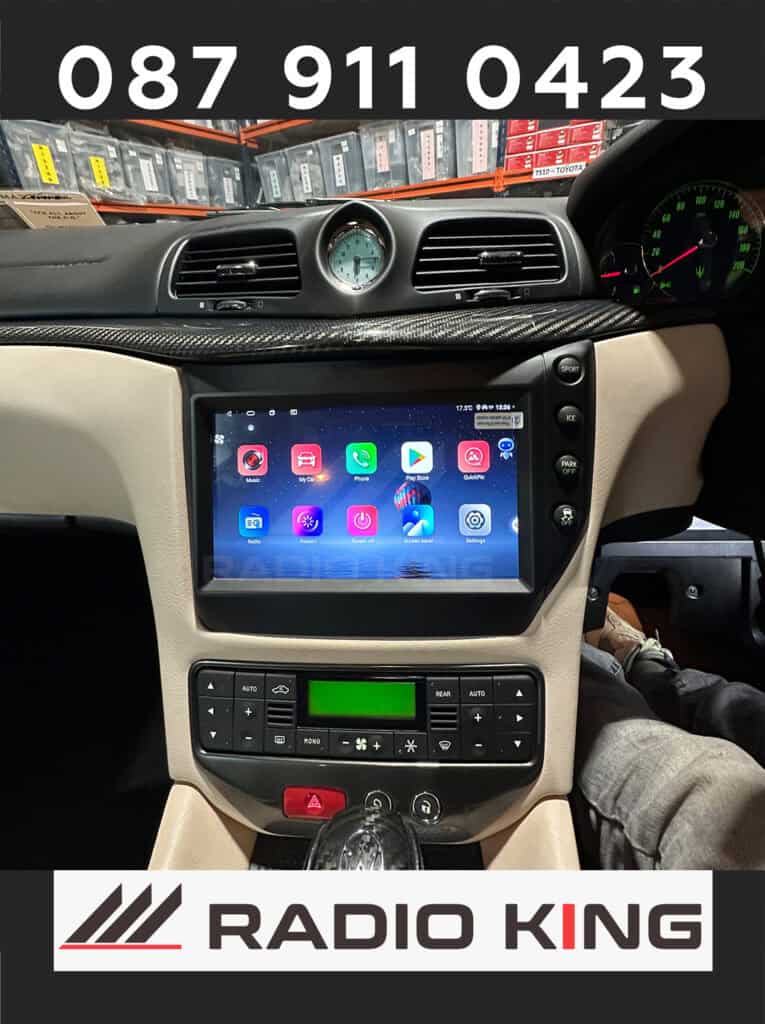 PREMIUM CARPLAY MASERATI ANDROID AUTO STEREO 5 мазерати 3 - Radio King Ireland - Android Car Radios and CarPlay Systems