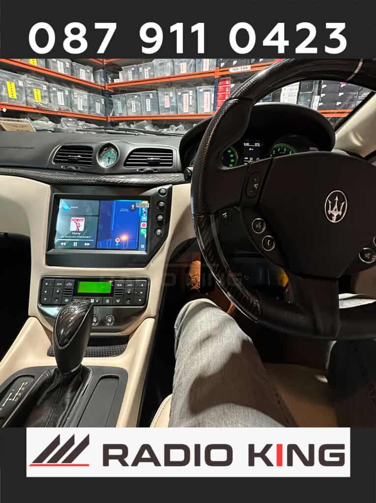 PREMIUM CARPLAY MASERATI ANDROID AUTO STEREO 4 мазерати 5 - Radio King Ireland - Android Car Radios and CarPlay Systems