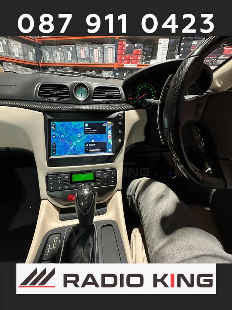 PREMIUM CARPLAY MASERATI ANDROID AUTO STEREO 3 мазерати 6 - Radio King Ireland - Android Car Radios and CarPlay Systems