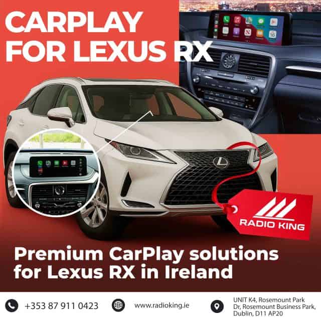 Apple CarPlay Box Upgrade for Lexus RX | Installation in Dublin