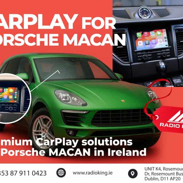 Apple CarPlay Box Upgrade for Porsche Macan | Installation in Dublin
