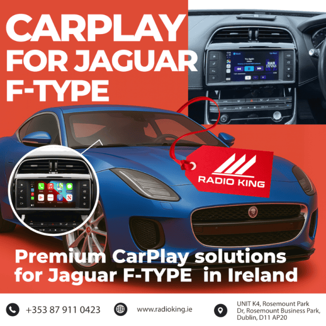 Apple CarPlay Box Upgrade for Jaguar F-TYPE | Installation in Dublin