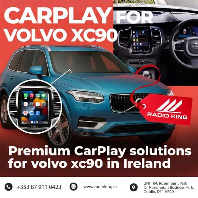 Apple CarPlay Box Upgrade for Volvo XC90 | Installation in Dublin