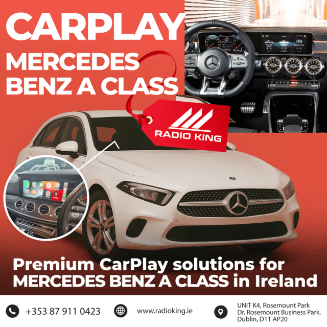 Apple CarPlay Box Upgrade for Mercedes-Benz A-Class | Installation in Dublin