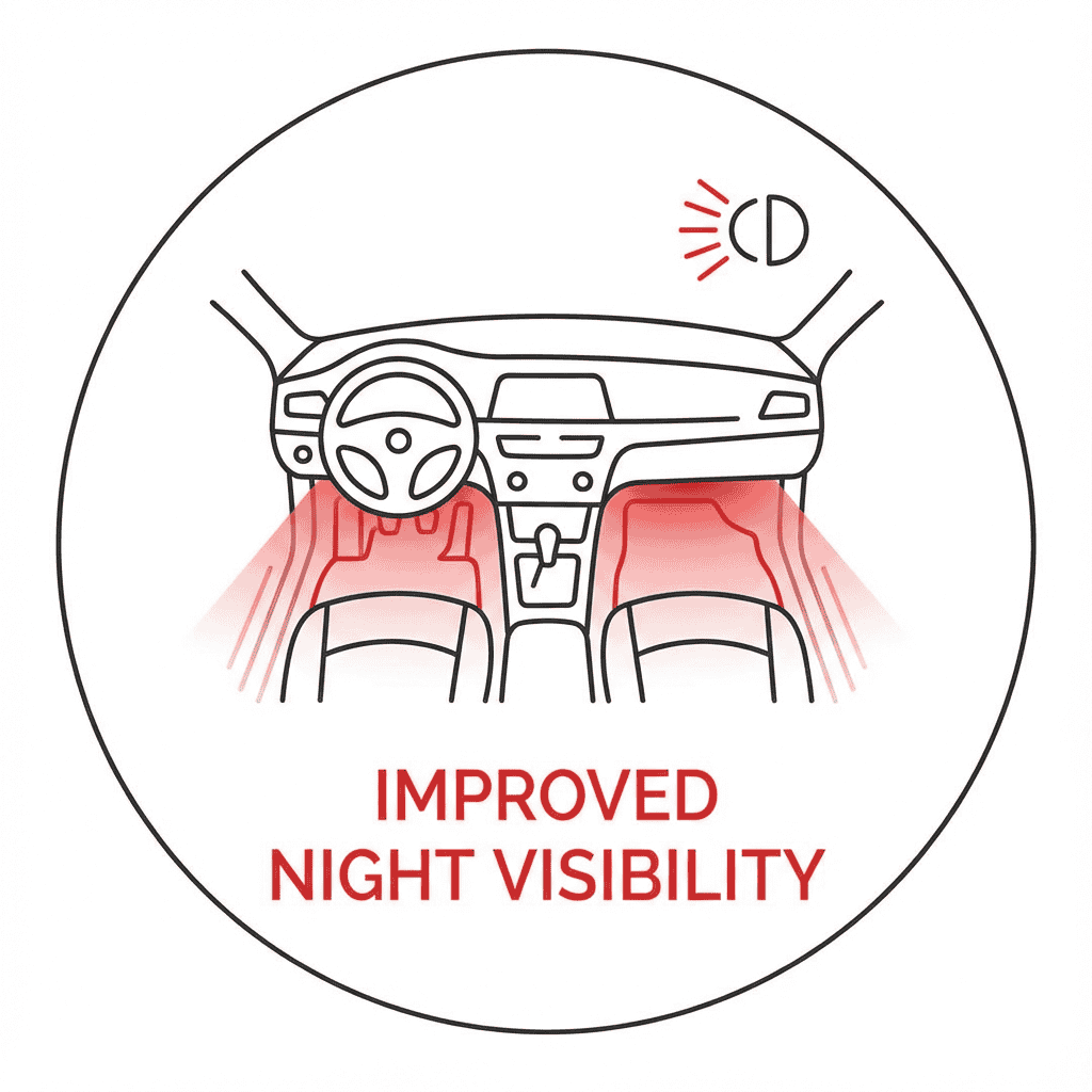 Improved Night Visibility